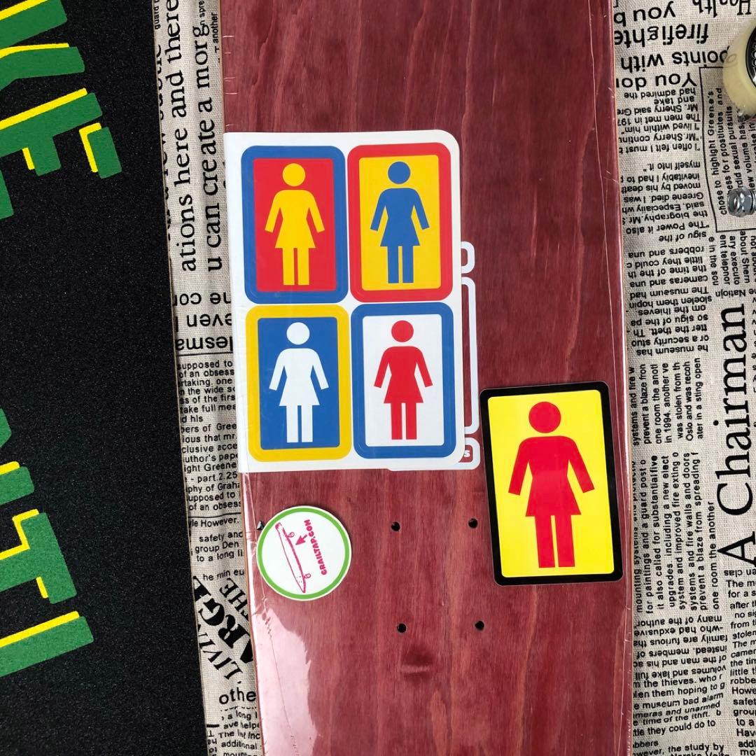 【Girl】スケボー デッキデッキ セット 8.0