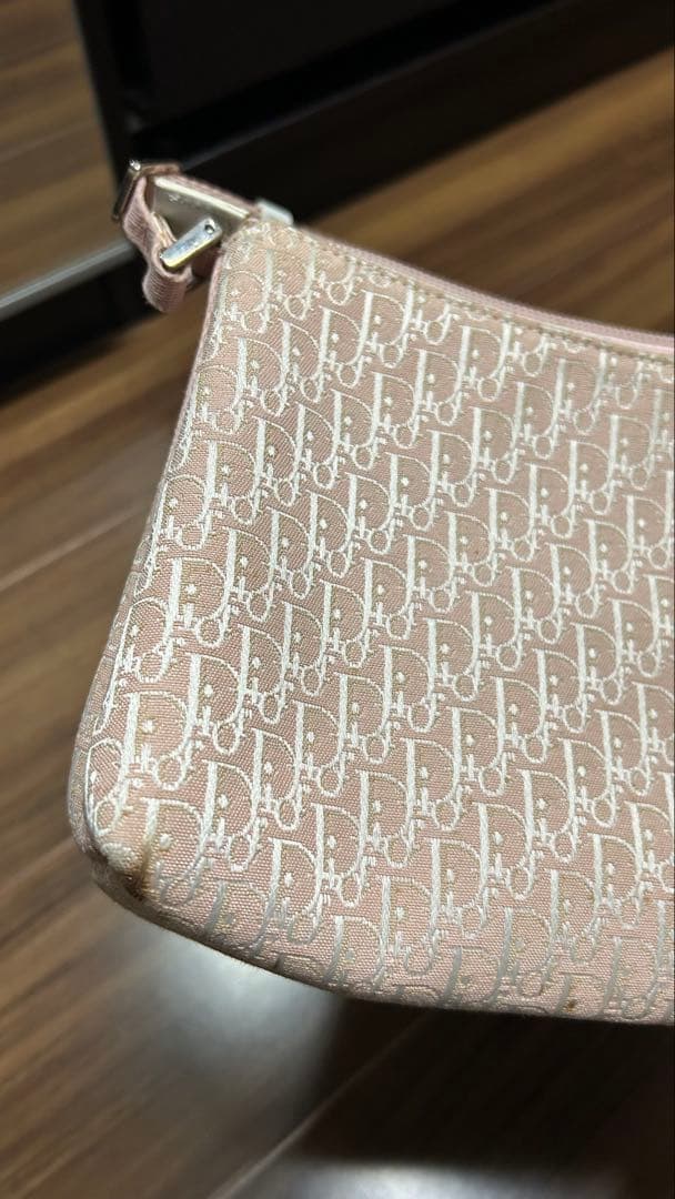 Christian Dior ピンクハンドバック