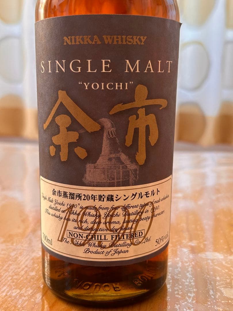 NIKKA シングルモルト 余市 1990