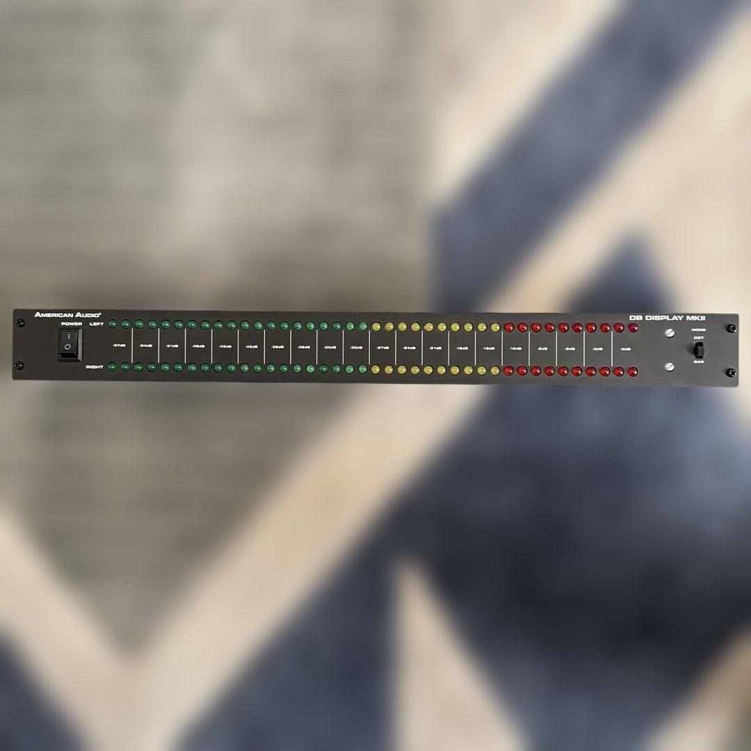 AMERICAN AUDIOD LEDサウンド レベルメーター スタジオ DJ