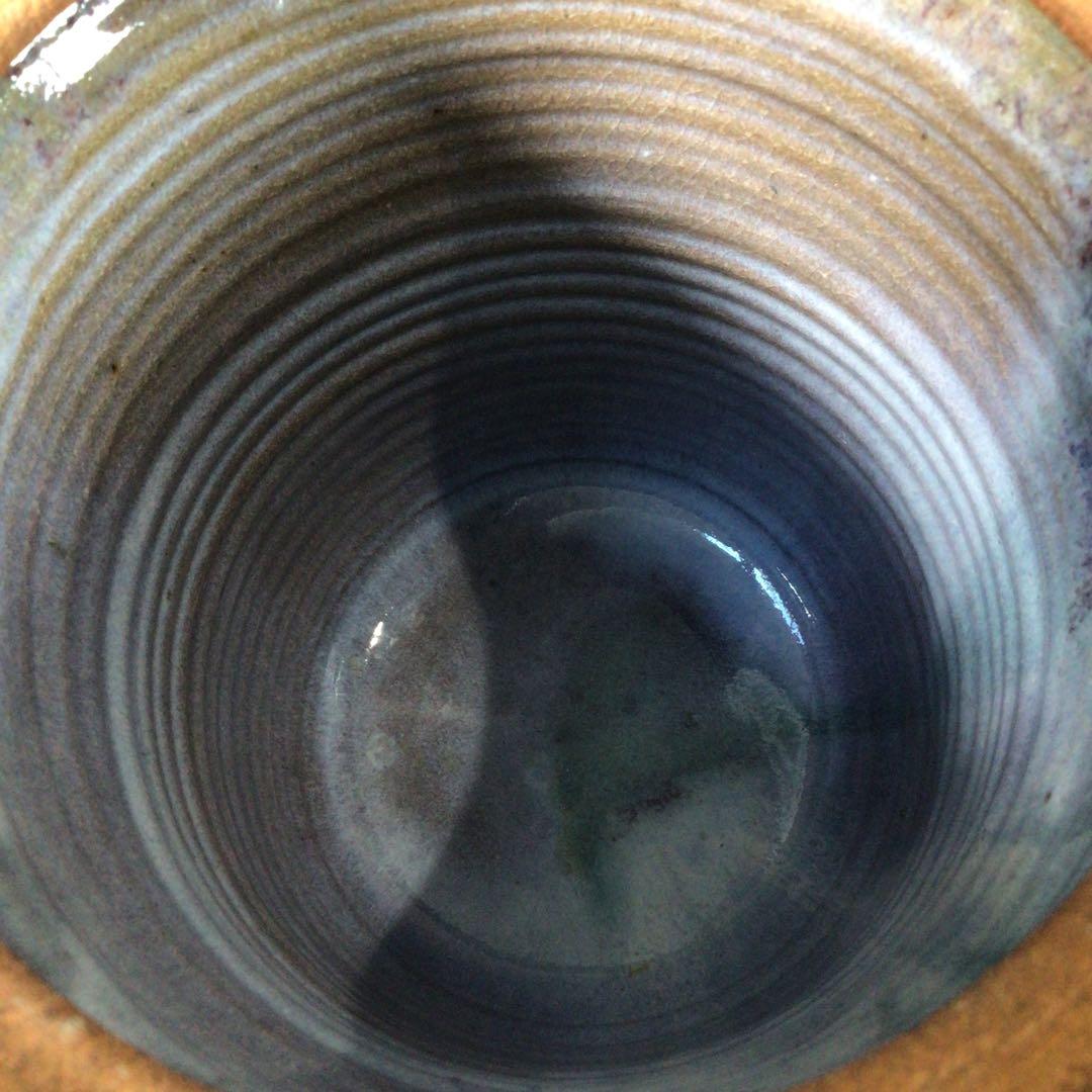 Ｒ９１３　水指　『肥前唐津焼』『天山窯造』　共箱　茶道具