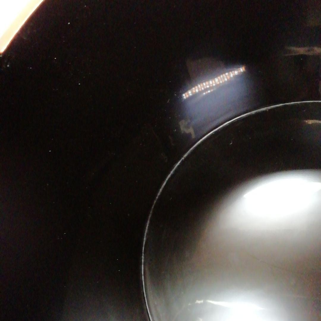 Ｓ４７３　水指　『輪島塗　朱銀箍　手桶水指』『塗師　高崎秋峰』『朱塗』　共箱