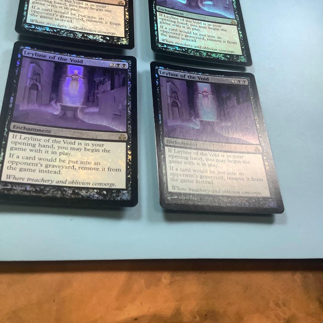 虚空の力線/Leyline of the Void GPT英語foil4枚セット