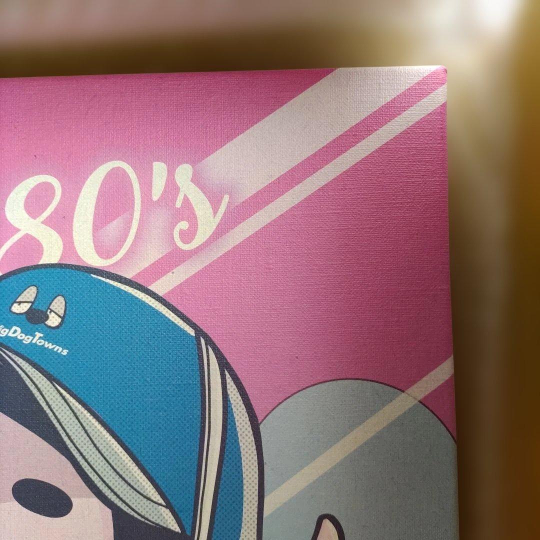 ポジティブしきぶちゃん　キャンバスアート