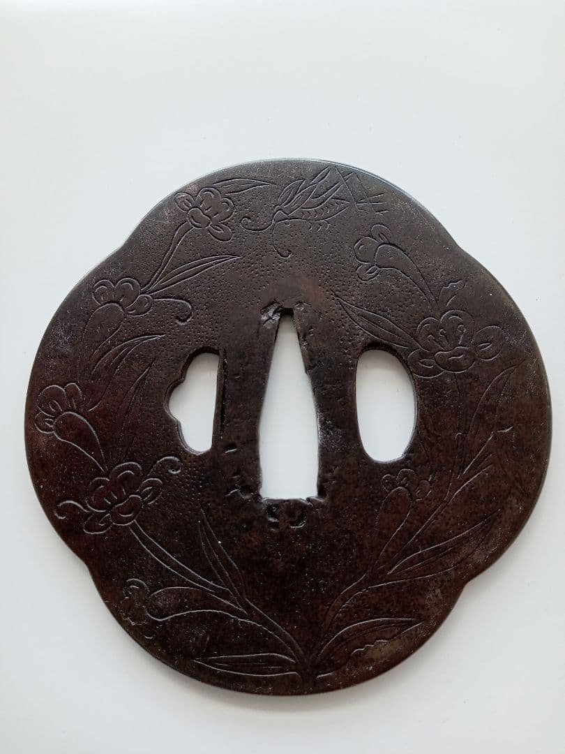 鍔(鐔)　古金工　桃山時代