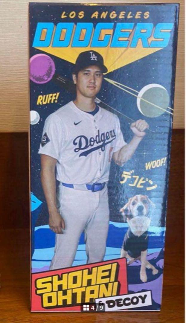 大谷翔平　デコピン　ゴールド　ボブルヘッド　来場者限定　スタジアム配布　新品