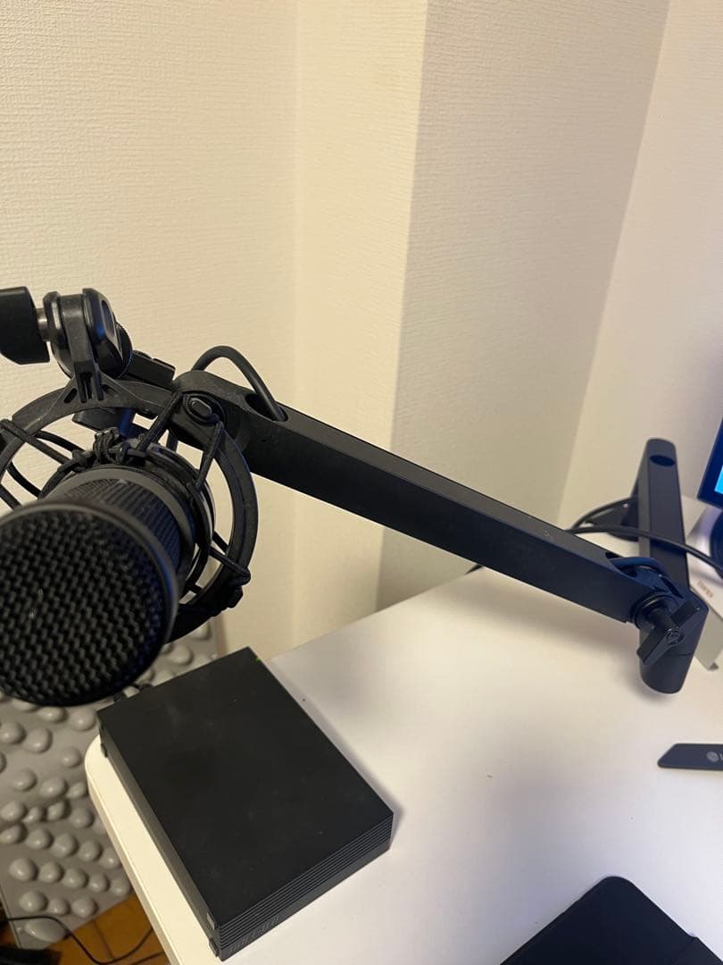 Elgato マイクアーム、オーディオテクニカマイク AT2020