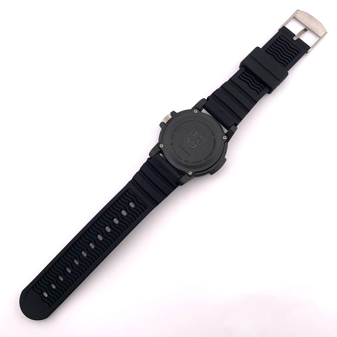 7-4914 LUMINOX 0320 クォーツ 100M腕時計 ブラック