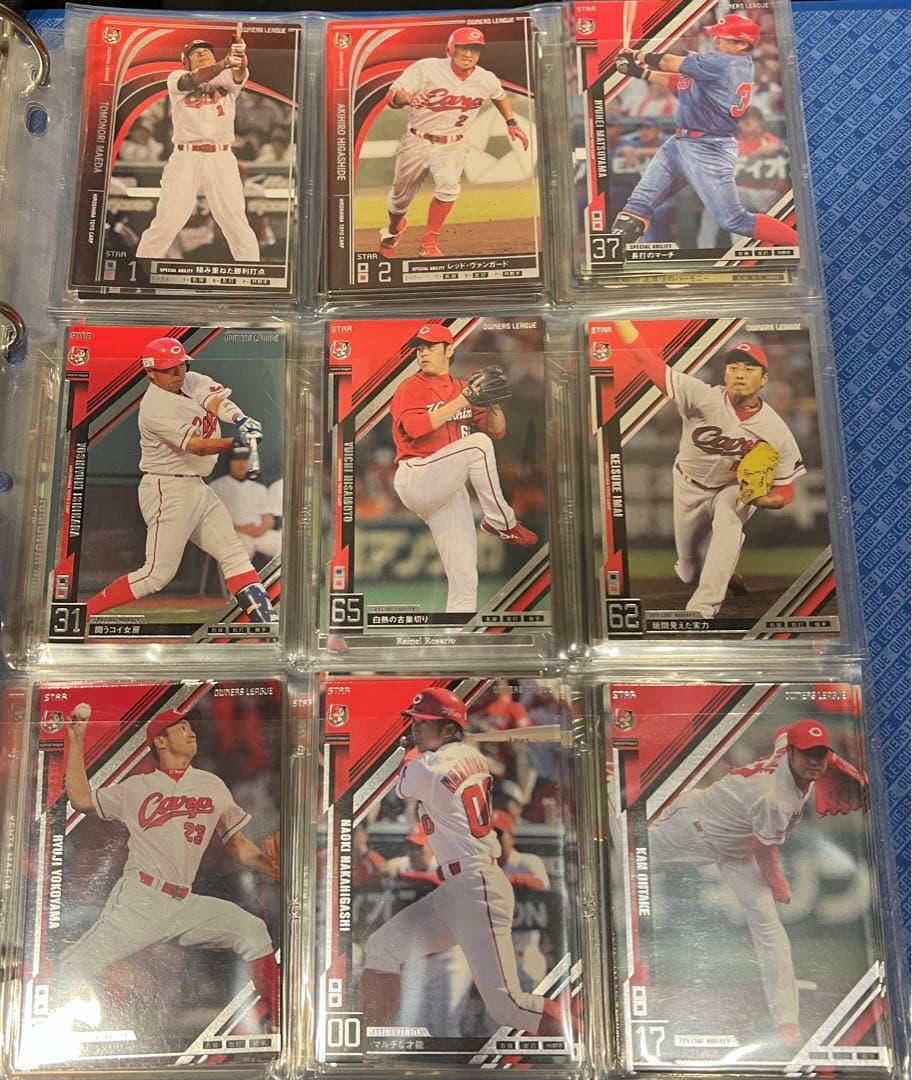 オーナーズリーグ　広島東洋カープ　まとめ売り　プロ野球カード