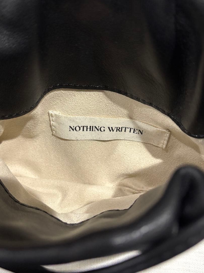 nothing written バッグ