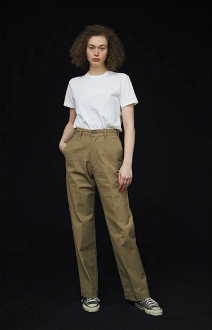 【美品】シンゾーン ハイウエストチノパンツ 34