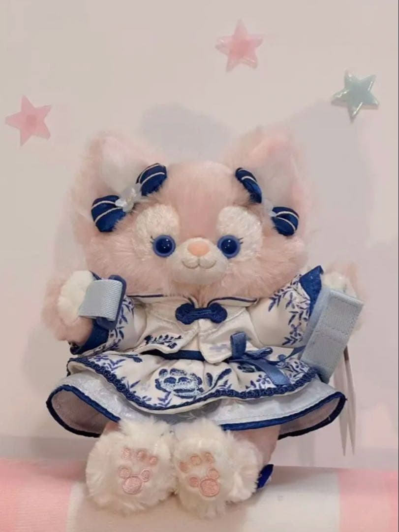 専用⑧お顔厳選　上海ディズニー　青花　リーナベルぬいぐるみSS4975