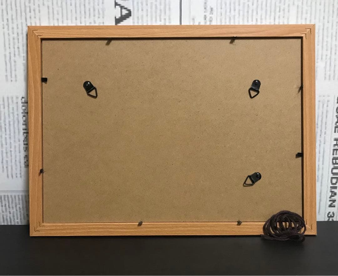 聖地巡礼絵画⑥ シン・エヴァンゲリオン「宇部新川駅」32.7㎝×45.0㎝　額装