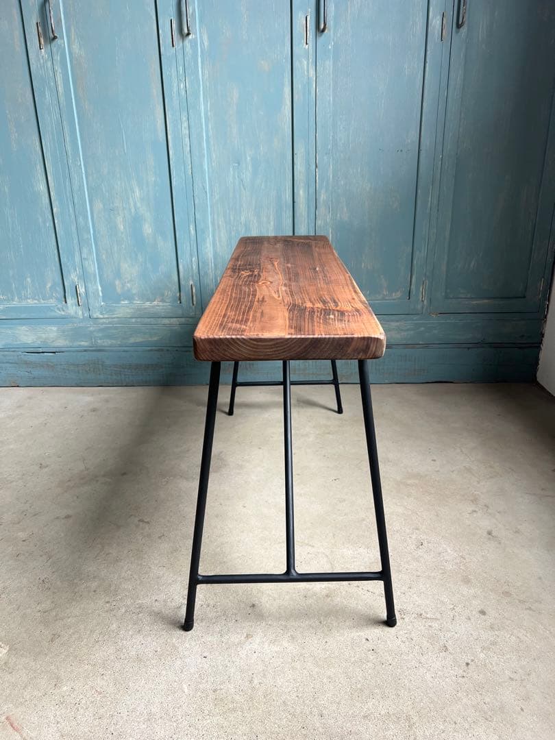 カフェ風べンチ　アイアンベンチ　ベンチ