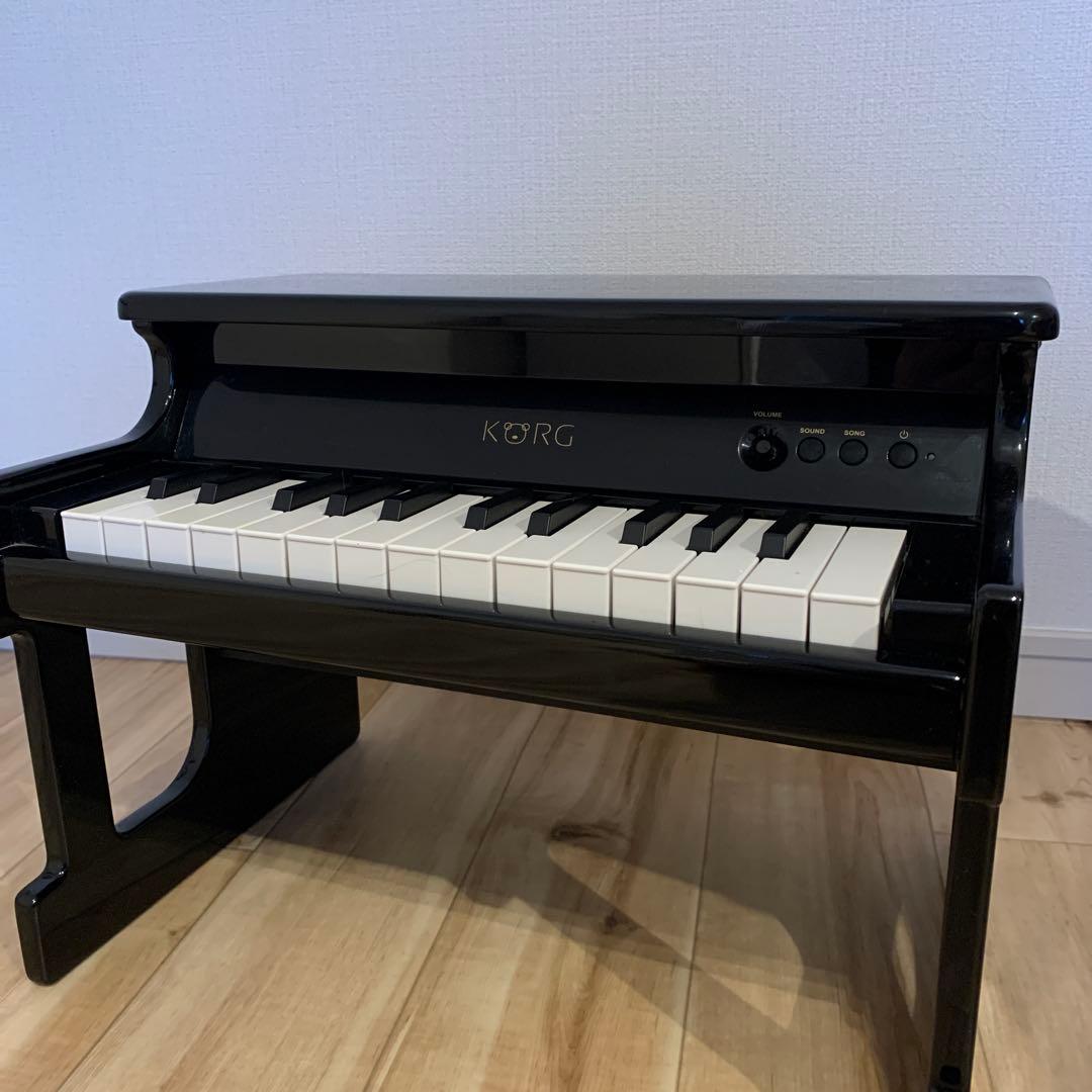 KORG tinyPIANO タイニーピアノ ミニ鍵盤25鍵 ブラック コルグ