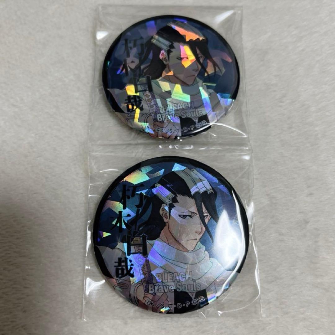 BLEACH Brave Souls OIOI ホログラム缶バッジ 朽木白哉