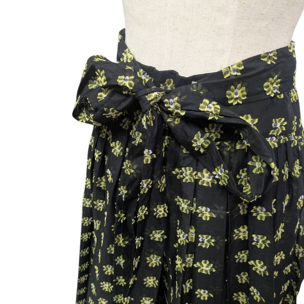 CECILIE BAHANSEN セシリーバンセン 花柄 スカート ブラック