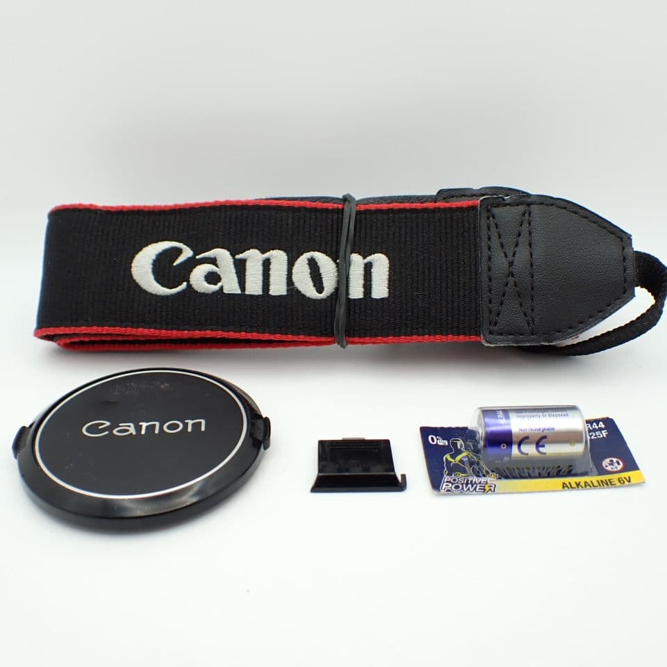 【動作確認済】Canon AE-1＆FD 50mm f1.8 新品電池付
