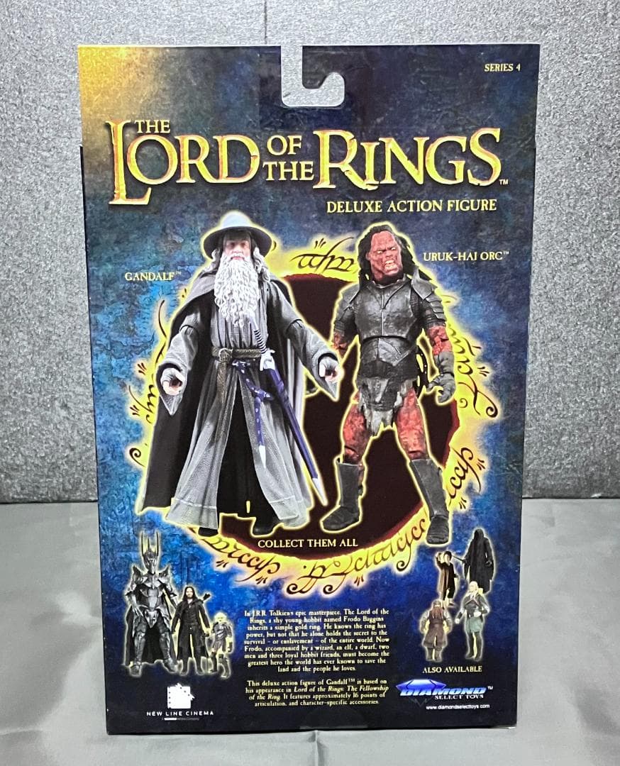 新品未開封『ガンダルフ』ロードオブザリング アクションフィギュア