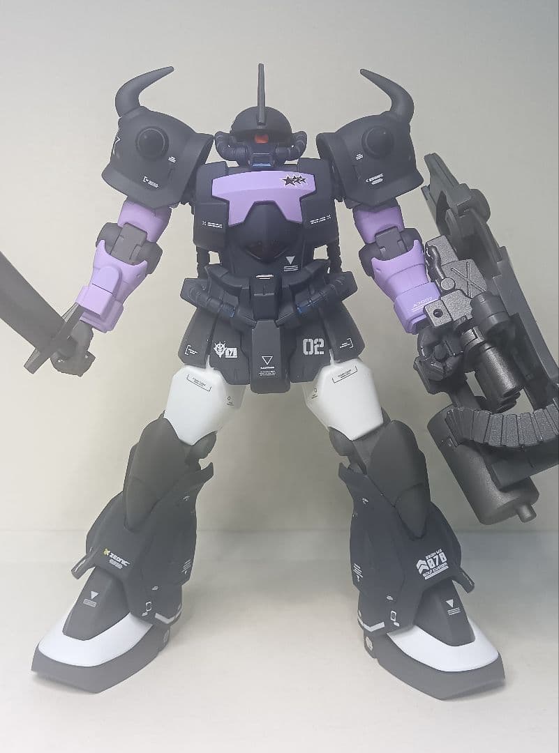 HGグフカスタム黒い三連星仕様