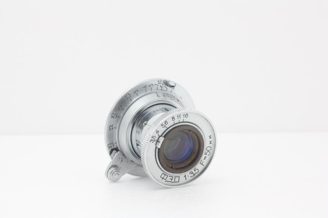 FED INDUSTAR-10 50mm/f3.5 完動品 #347c