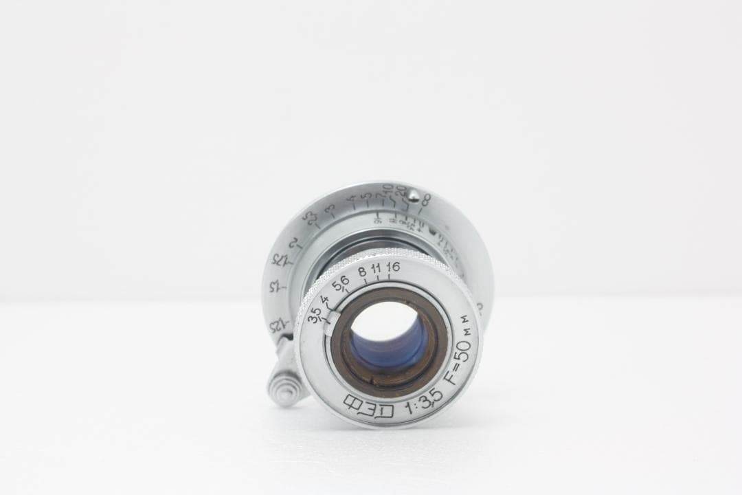 FED INDUSTAR-10 50mm/f3.5 完動品 #347c