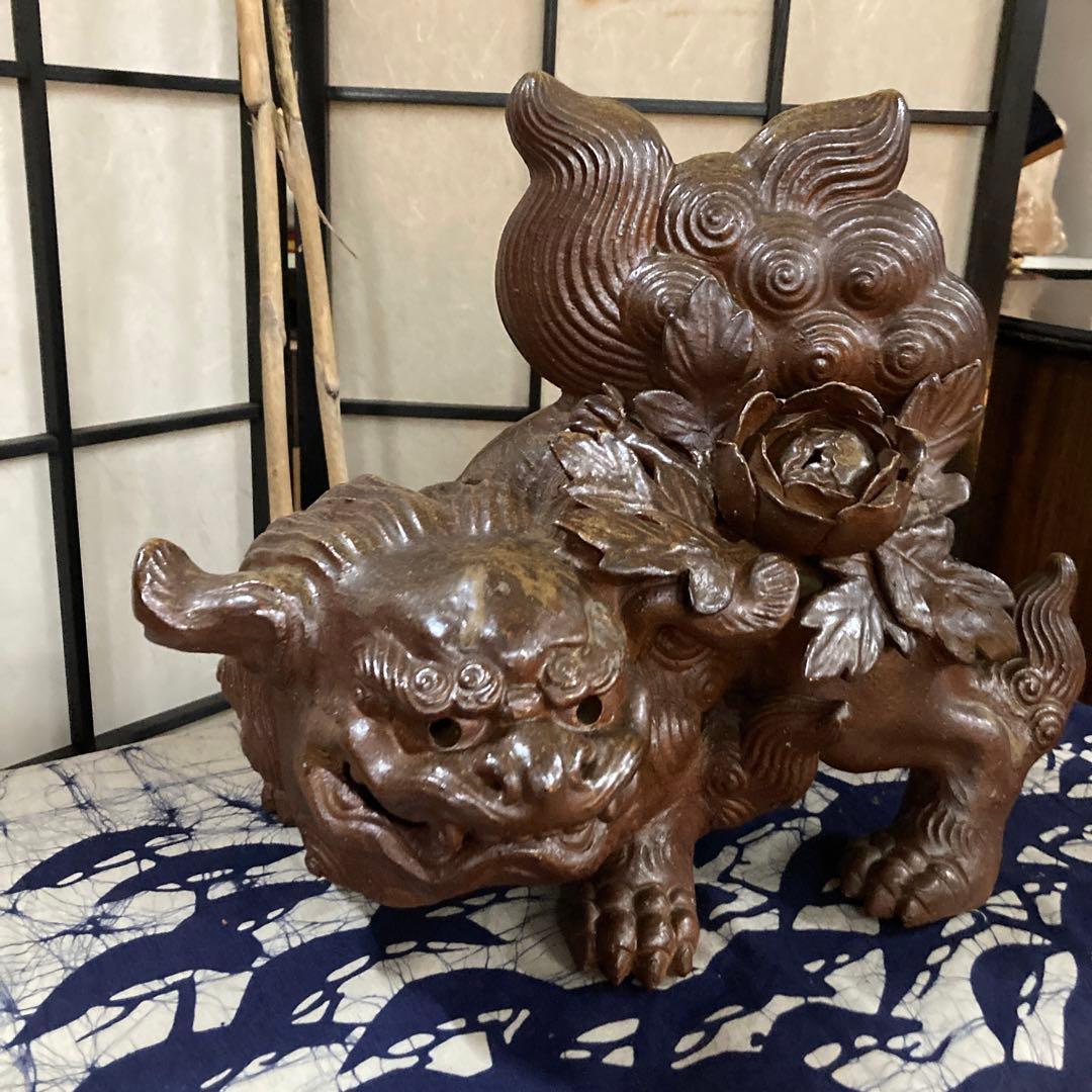 古備前骨董美術品珍品年始大売り出しです❣️希少ボタン獅子銘有り❣️