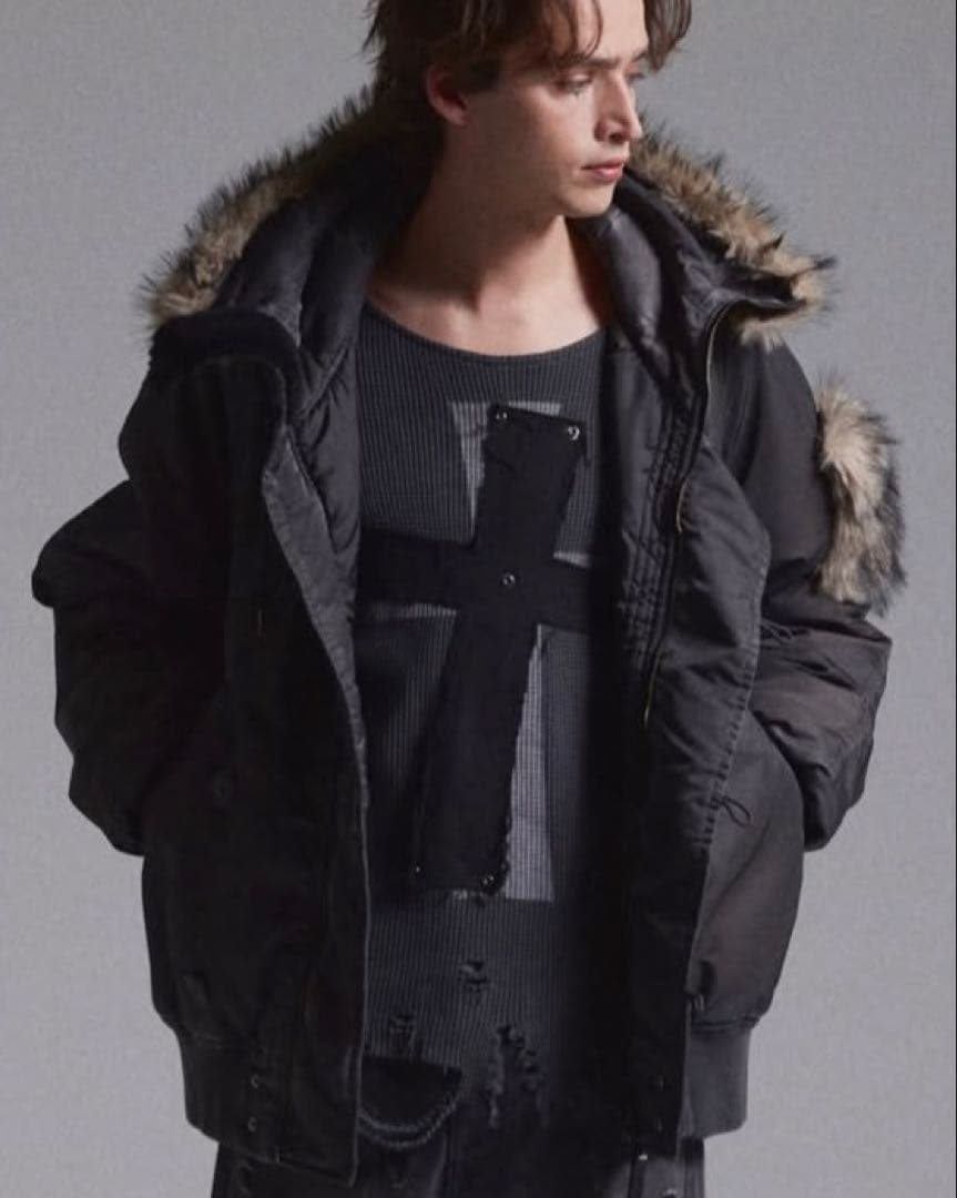 GRANCY グランシー N2Bジャケット　ブラックSサイズ