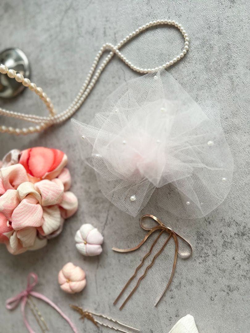 YURI様order♡ 七五三髪飾り　ヘッドドレス