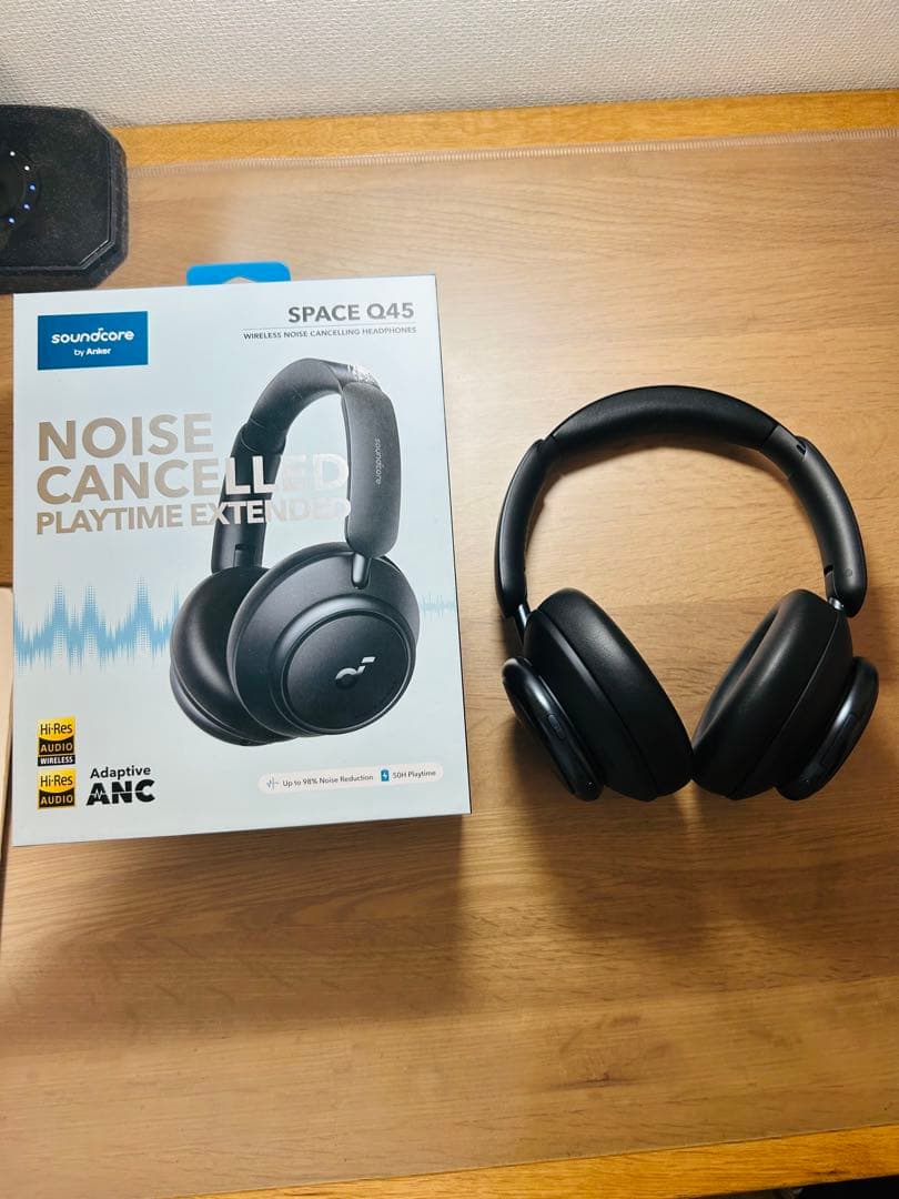 【美品】Soundcore SPACE Q45/ブラック