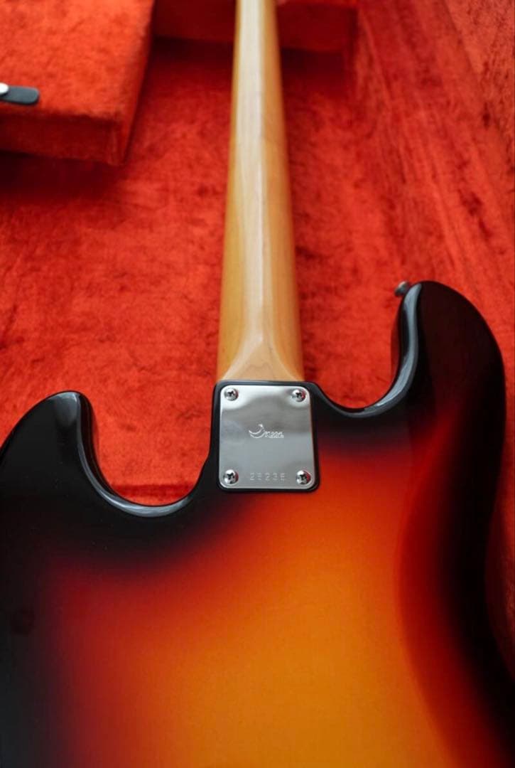 ベース Moon JB 4 FL fretless bass