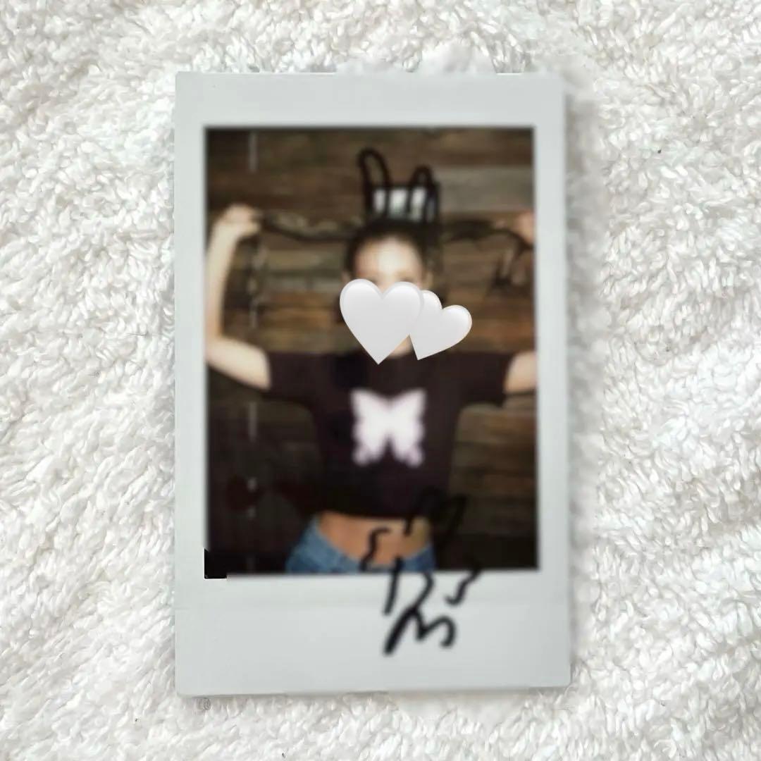 (G)I-DLE ミヨン 直筆サイン 落書き入り ポラロイド ①