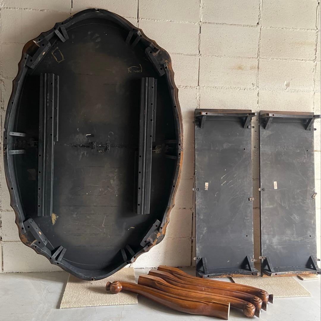 アンティーク　エクステンション ダイニングテーブル