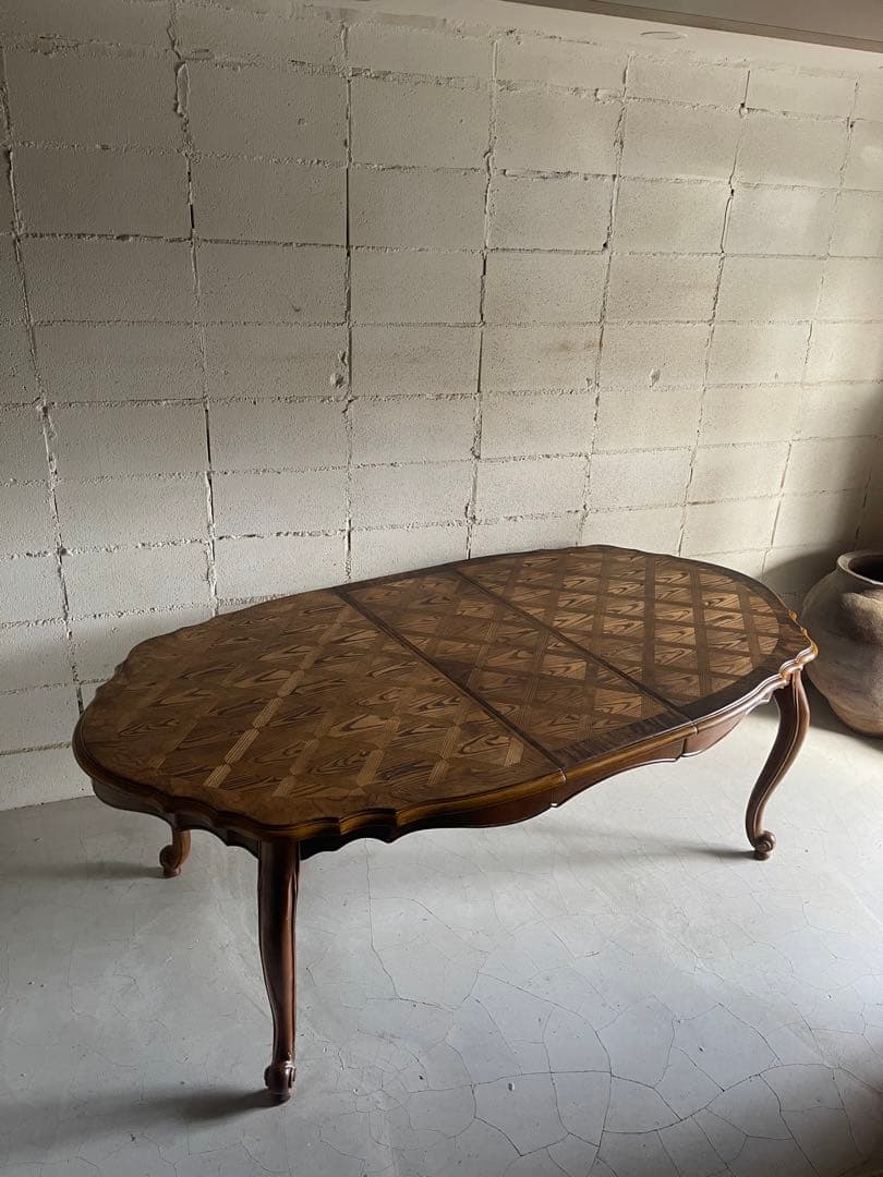 アンティーク　エクステンション ダイニングテーブル