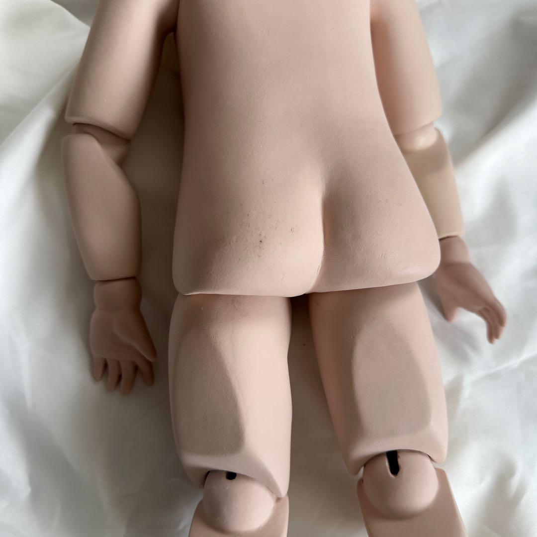 ビスクドール　ウィッグ付き　ドレス一式は付きません着用例