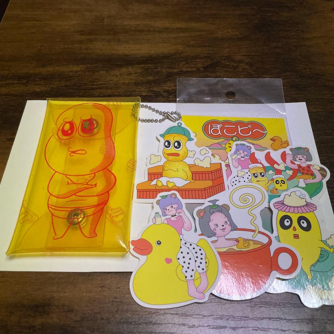 ピーナッツくん　ぽこピー　10点セット　キーホルダー　ステッカー ボードゲーム