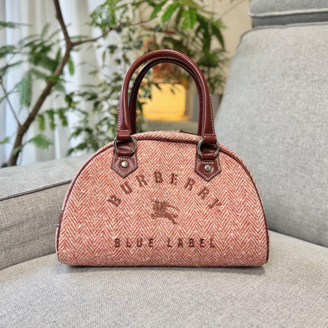 BURBERRY バーバリー ブルーレーベル ミニボストンバッグ