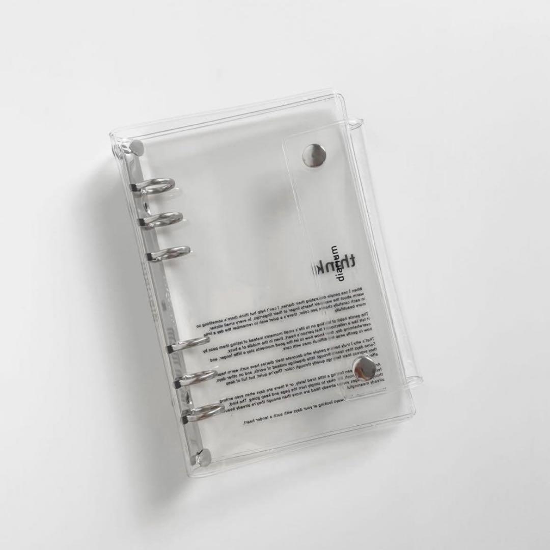 早い者勝　韓国　貯金　バインダー　カバー　A6 diarium 推し活 No.4