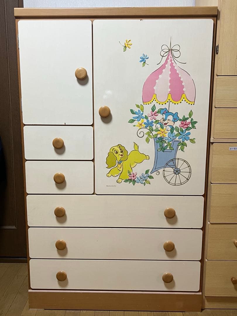 【お値下げ】ディズニー＊わんわん物語＊レトロベビータンス＊