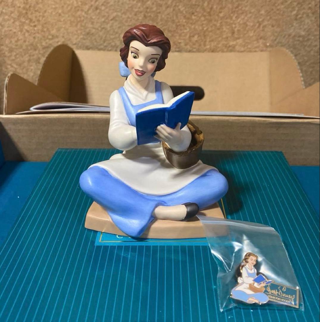 新品 美品ディズニー Wdcc 美女と野獣 ベル 置物 フィギュア 2005年製