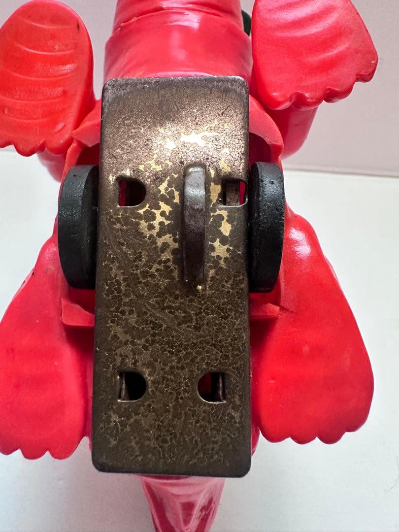 昭和当時物　発火恐竜 すてござうるす フリクショントイ ソフビ