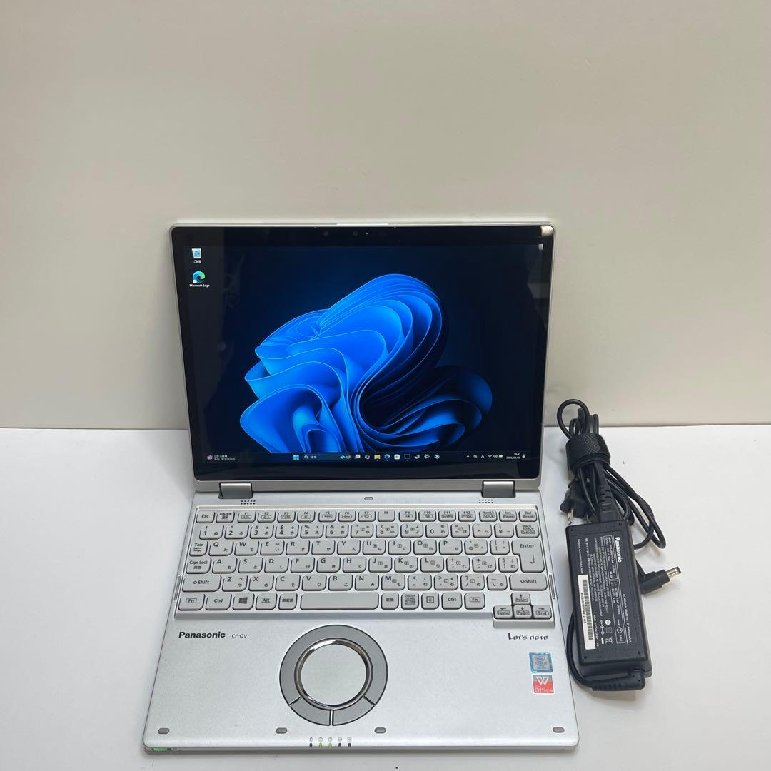 Windowsノート本体 #748 2in1 PANASONIC CF-QV8 i5-8365U 8GB
