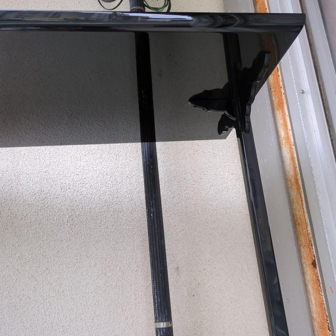 及台子 在銘 輪島塗 真塗 組み立て式 茶道具 茶道 棚 お点前 木箱 美品