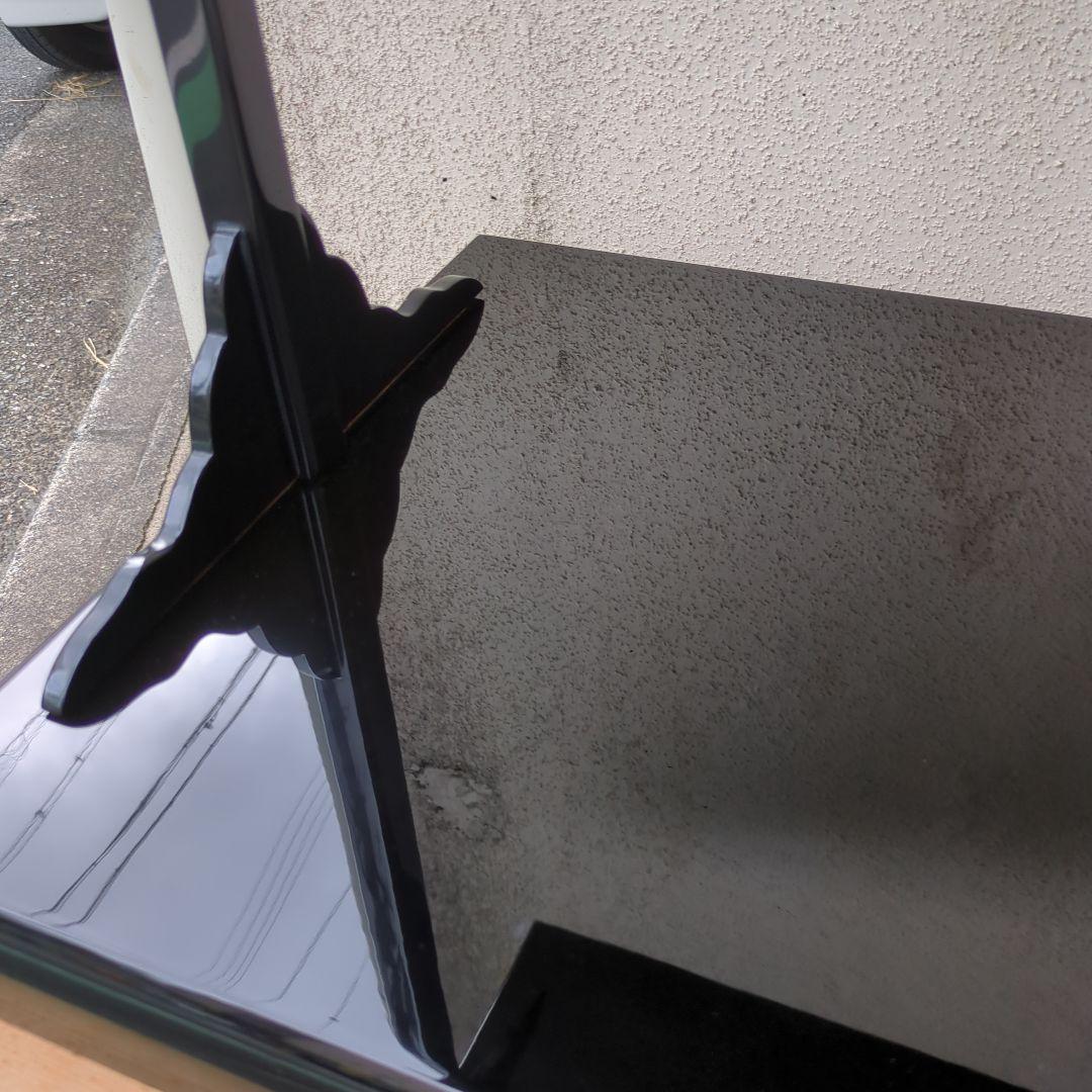 及台子 在銘 輪島塗 真塗 組み立て式 茶道具 茶道 棚 お点前 木箱 美品