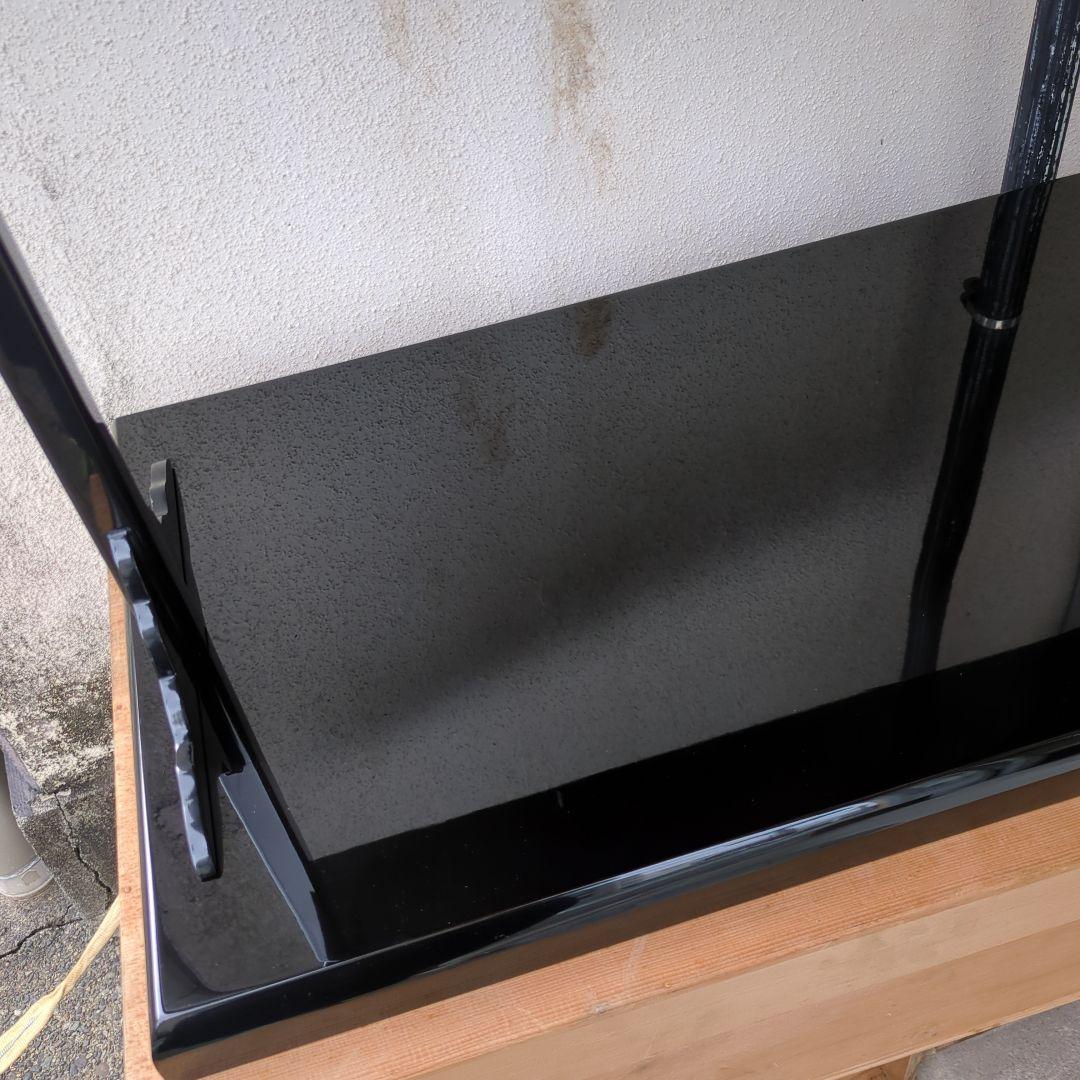 及台子 在銘 輪島塗 真塗 組み立て式 茶道具 茶道 棚 お点前 木箱 美品