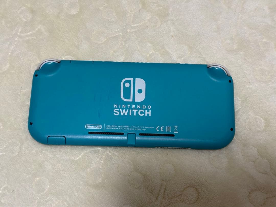 Nintendo Switch Lite ターコイズ 本体 充電器あり