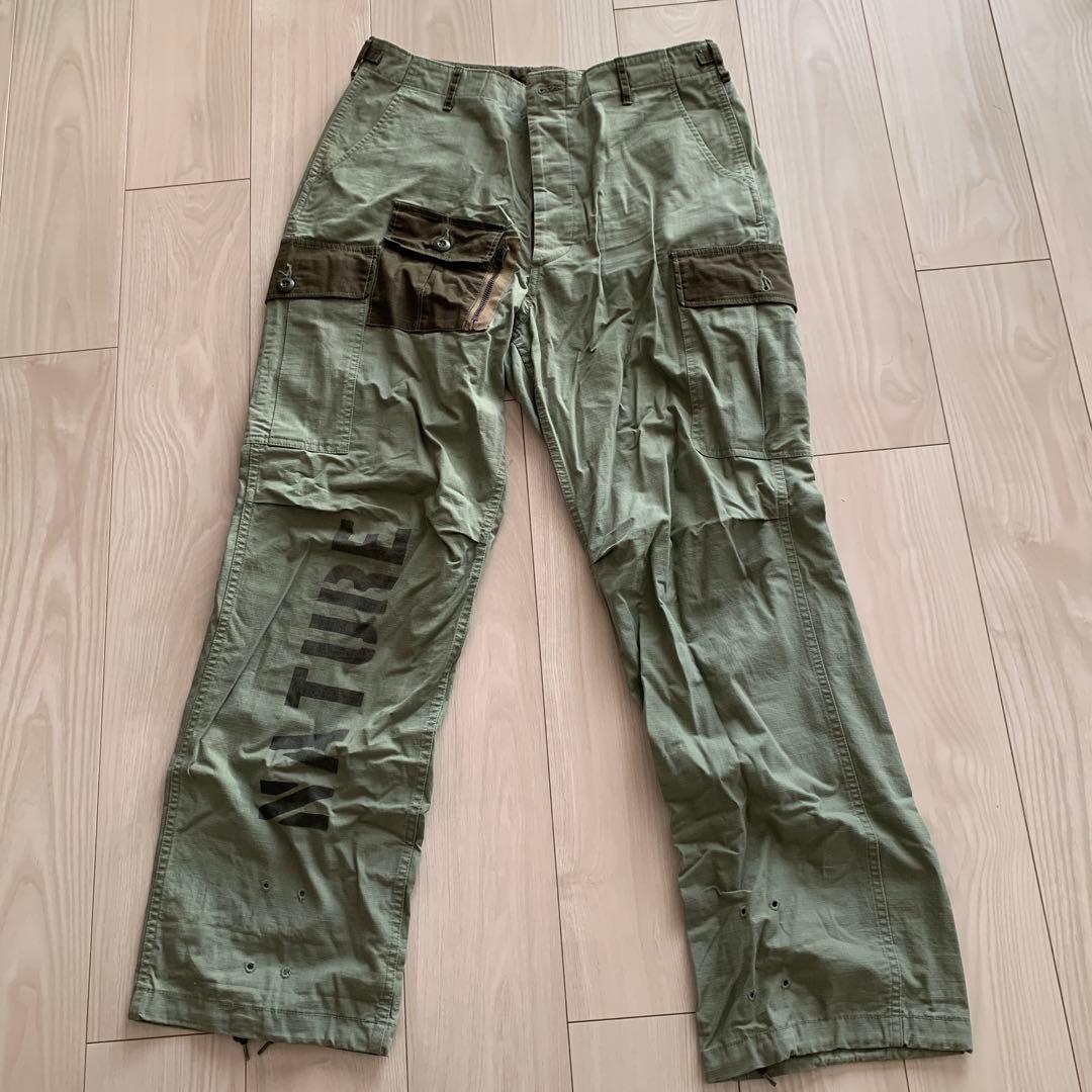 寺門ジモン/ネイチャージモン　ミリタリーカーゴパンツ　GODWIND別注/日本製
