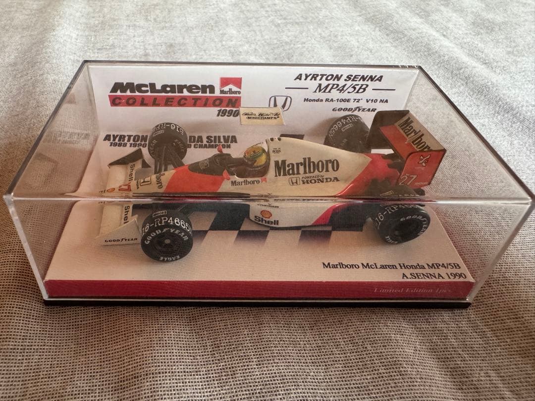 1/43 マクレーレン MP4/5B A.セナ