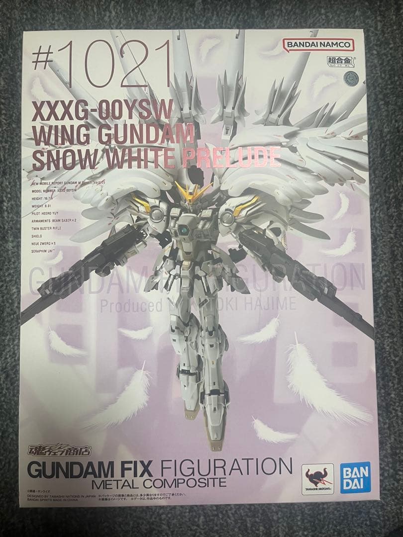 メタルコンポジット　ウィングガンダムスノーホワイトプレリュード