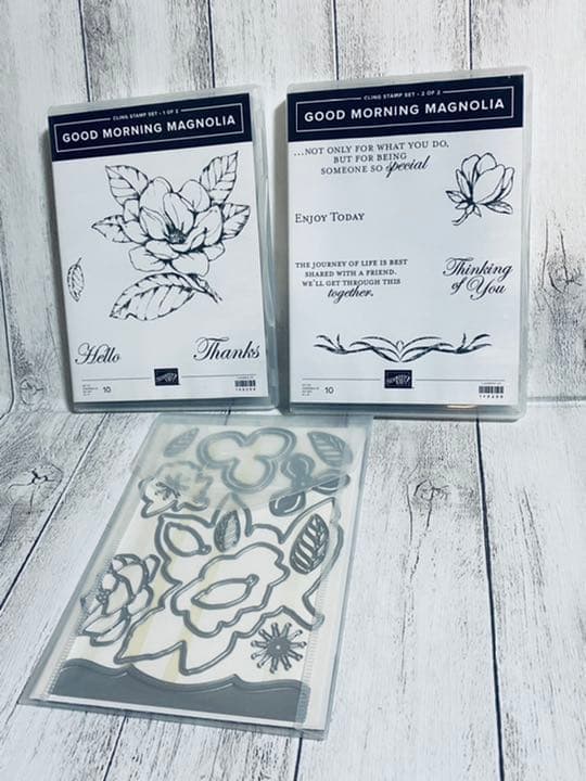スタンピンアップ　GOOD MORNING MAGNOLIA セット